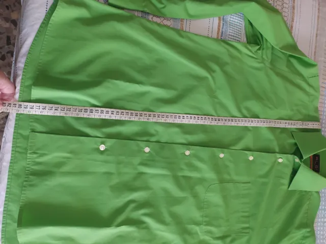 Camisa de vestir verde T.42