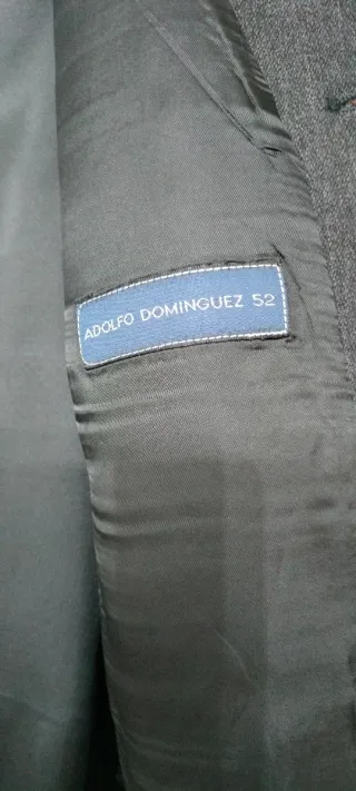 Chaleco caballero gris, Adolfo Domínguez. Talla 52