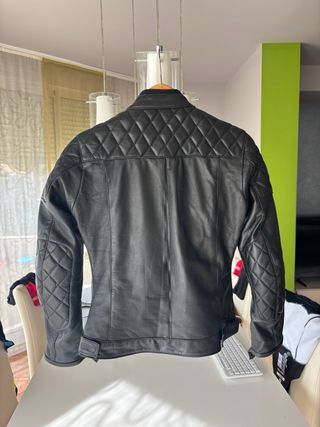 Chaqueta Piel Moto Mujer Talla S