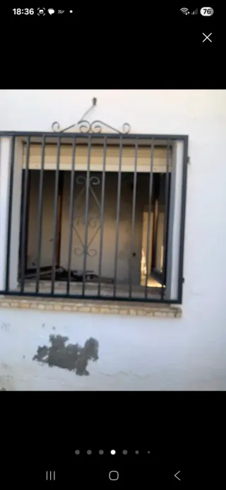 Rejas de hierro para ventana