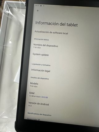 Tablet 14 Pulgadas Android 14 Tableta 5G #632181