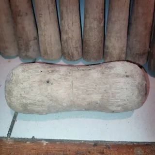 Antiguo Juego de bolos madera principios S.XX