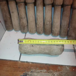 Antiguo Juego de bolos madera principios S.XX