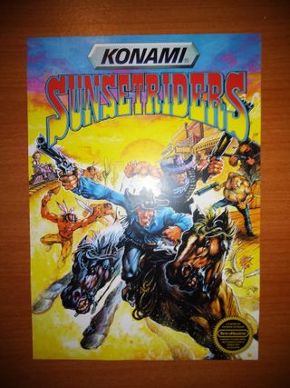 Sunset Riders PAL - Super Nintendo SNES