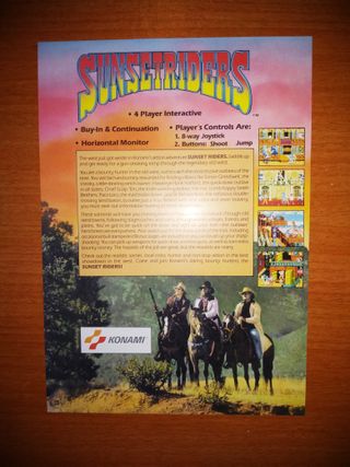 Sunset Riders PAL - Super Nintendo SNES