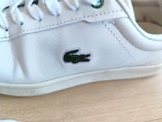 Zapatillas Lacoste Blancas y Verdes
