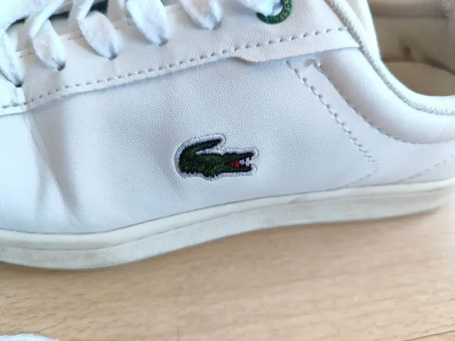 Zapatillas Lacoste Blancas y Verdes
