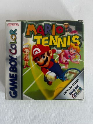 Mario Tennis Game Boy Color Nintendo