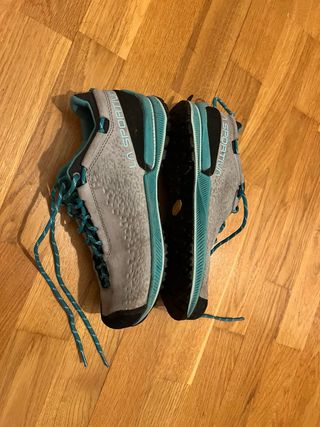 La Sportiva TX2 EVO Leather Gris/Verde