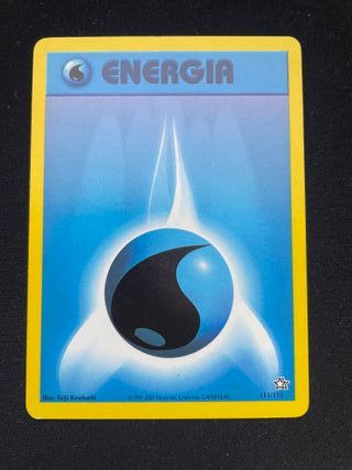 Energia Acqua 111/111 Neo Genesis Pokemon TCG Ita