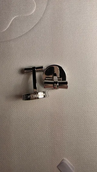 Gemelos Montblanc Spider Negro y Plateado