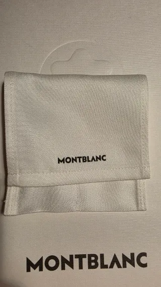 Gemelos Montblanc Spider Negro y Plateado