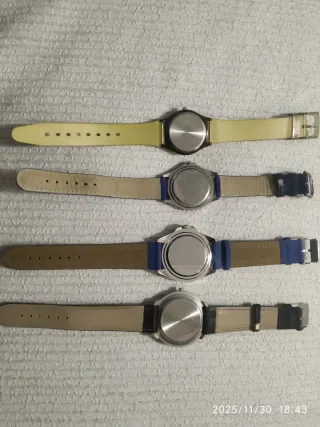 Lote 4 Relojes Estilo Vintage