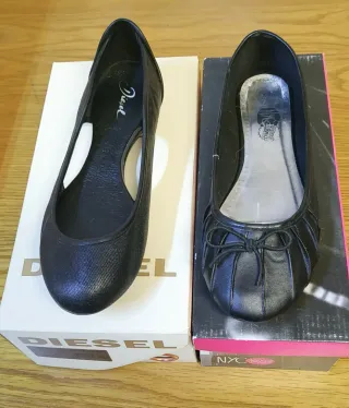 Bailarinas Diesel talla 39. Regalo bailarinas NYC