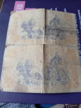 Billetes 1 Peseta República Española 1937