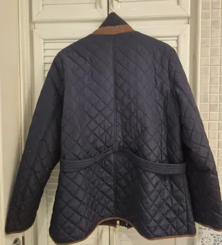 Chaquetón acolchado azul marino