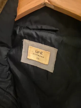 Chaquetón acolchado azul marino