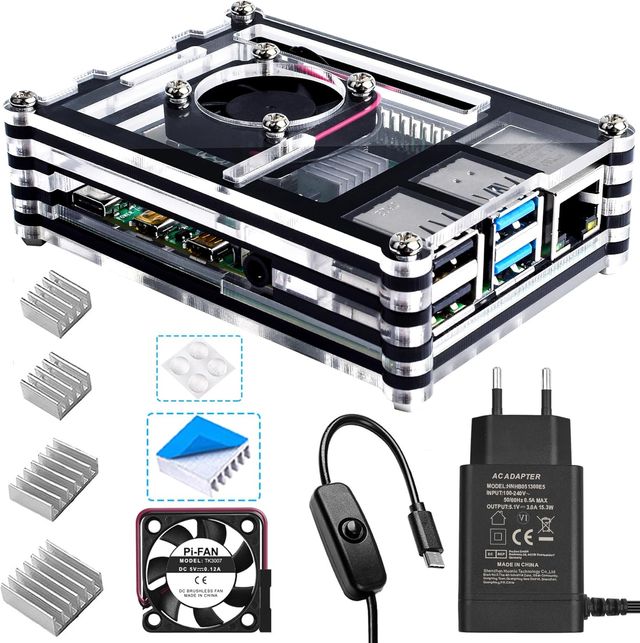 Raspberry Pi 4 4GB Pack Completo + SD 32GB Extreme