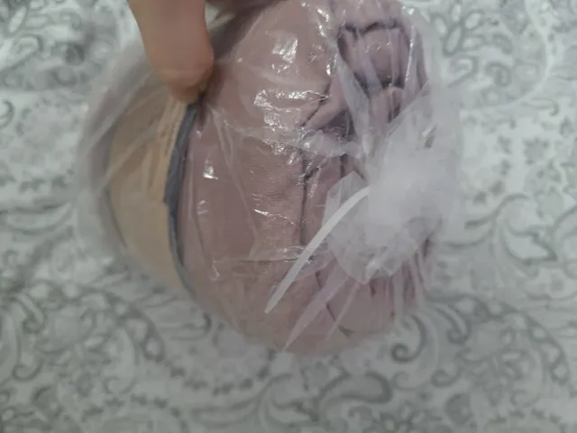 Bajera ajustável de algodão rosa