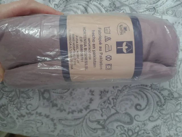 Bajera ajustável de algodão rosa