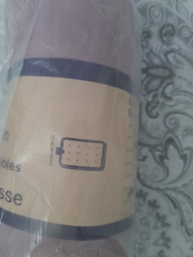 Bajera ajustável de algodão rosa