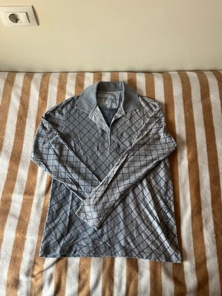 Polo Adolfo Domínguez Gris