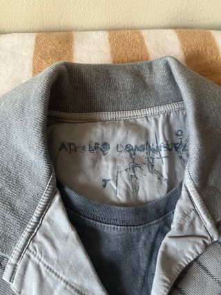 Polo Adolfo Domínguez Gris