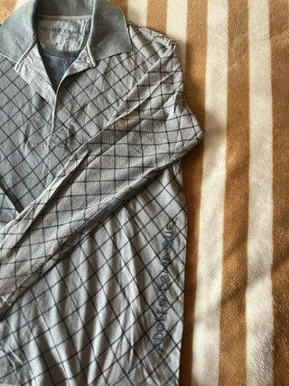 Polo Adolfo Domínguez Gris