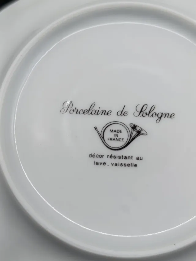 Set tazas de café Limoges de Sologne