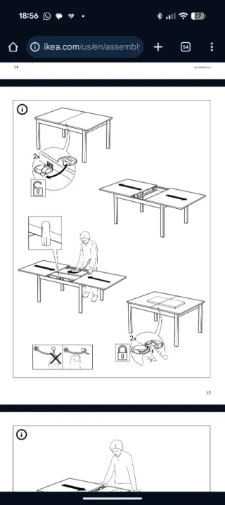 Tavolo Bjursta 21198 Ikea