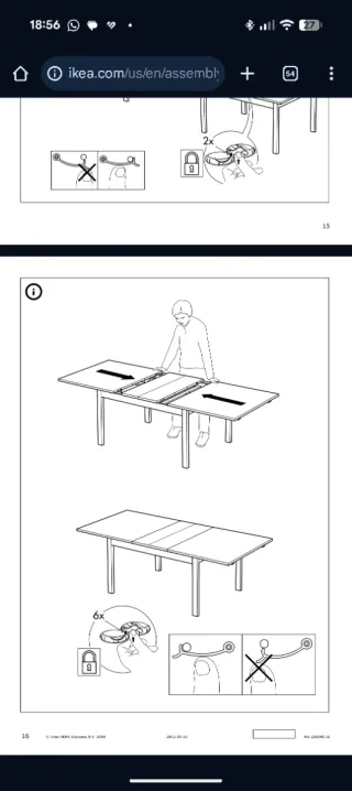 Tavolo Bjursta 21198 Ikea