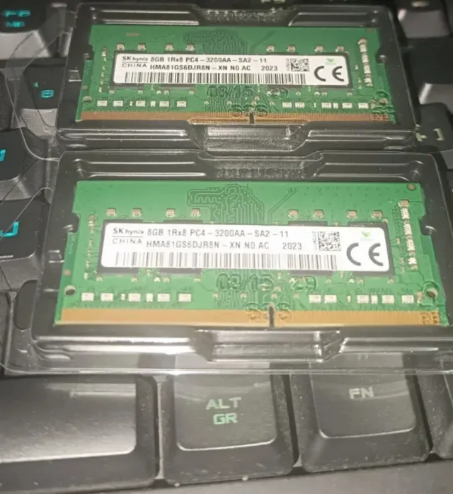 MEMORIA RAM DUAL CHANNEL 2x8 DDR4 3200