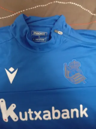 Sudadera Macron Real Sociedad Talla M