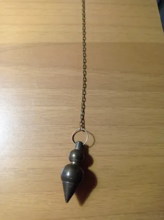 Pendolino esoterico a cono, bronzo