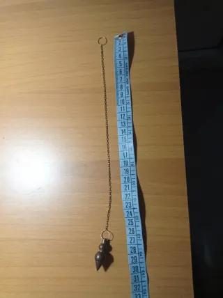 Pendolino esoterico a cono, bronzo