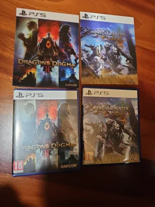 PS5 Monster Hunter Wilds + Dragon's Dogma