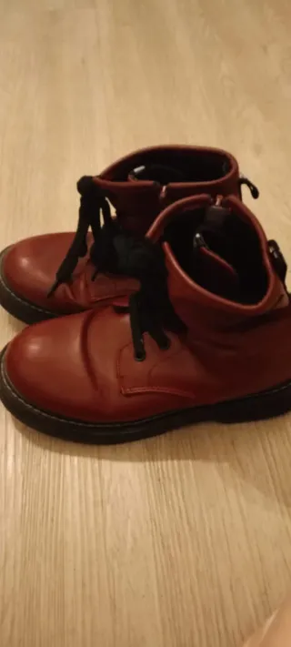 Botines Mustang Niña Rojas Talla 35