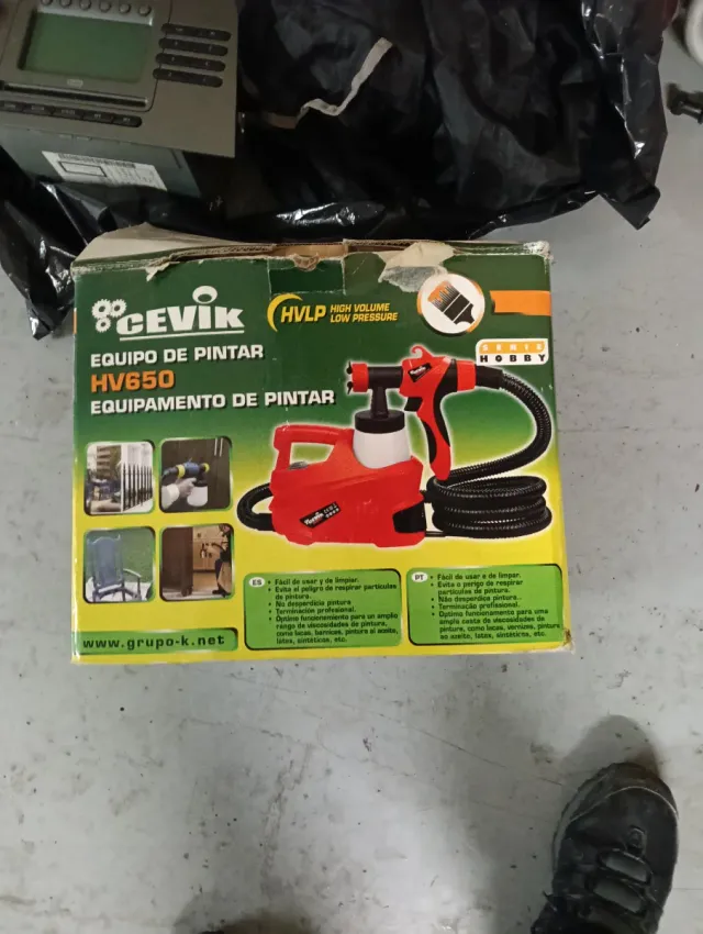 Pistola de Pintura CEVIK HV650 HVLP
