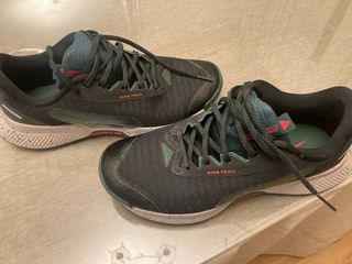 Zapatillas Nike Trail Running Negro/Verde.