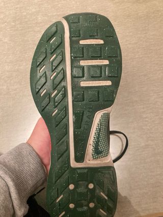 Zapatillas Nike Trail Running Negro/Verde.