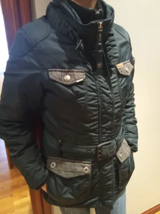 Cazadora Khujo azul navy