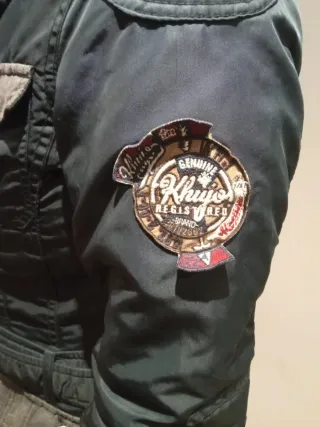 Cazadora Khujo azul navy