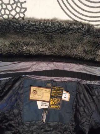 Cazadora Khujo azul navy