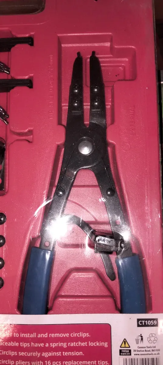 Pinze per circlip extra lunghe Neilsen