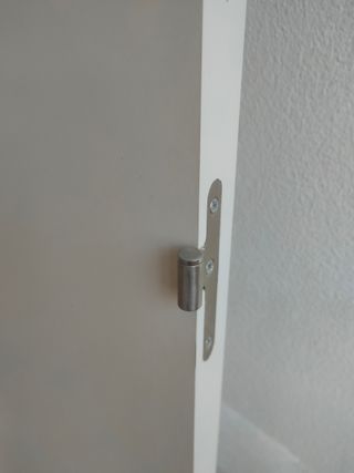 Puerta blanca interior diseño moderno