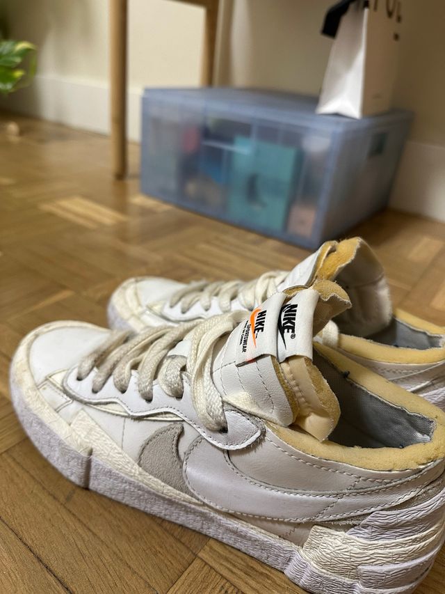 Nike Sacai Blazer Low Beige/Blanco