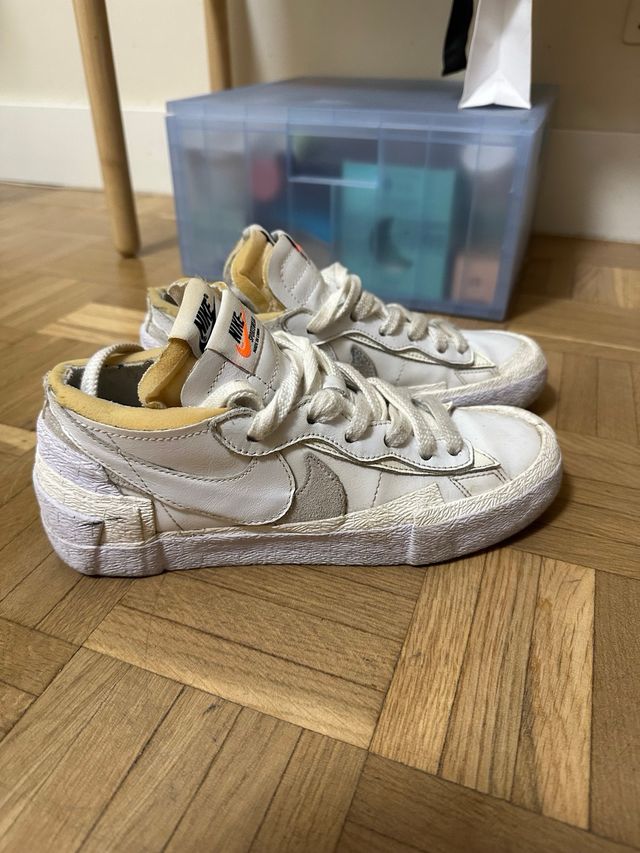 Nike Sacai Blazer Low Beige/Blanco