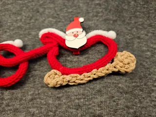 Decorazione Natalizia Ho Ho Ho Tricotin