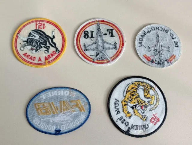 Lote x 5 Parches Exército do Ar Espanhol