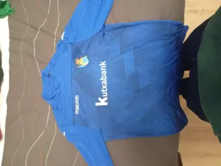 Sudadera Macron Real Sociedad Azul